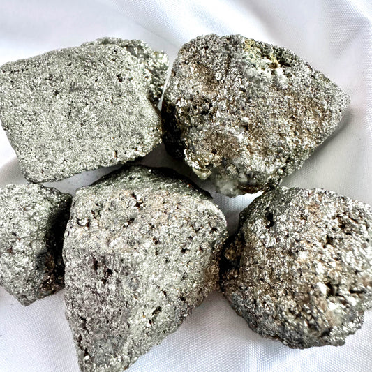 raw pyrite crystal properties and meaning