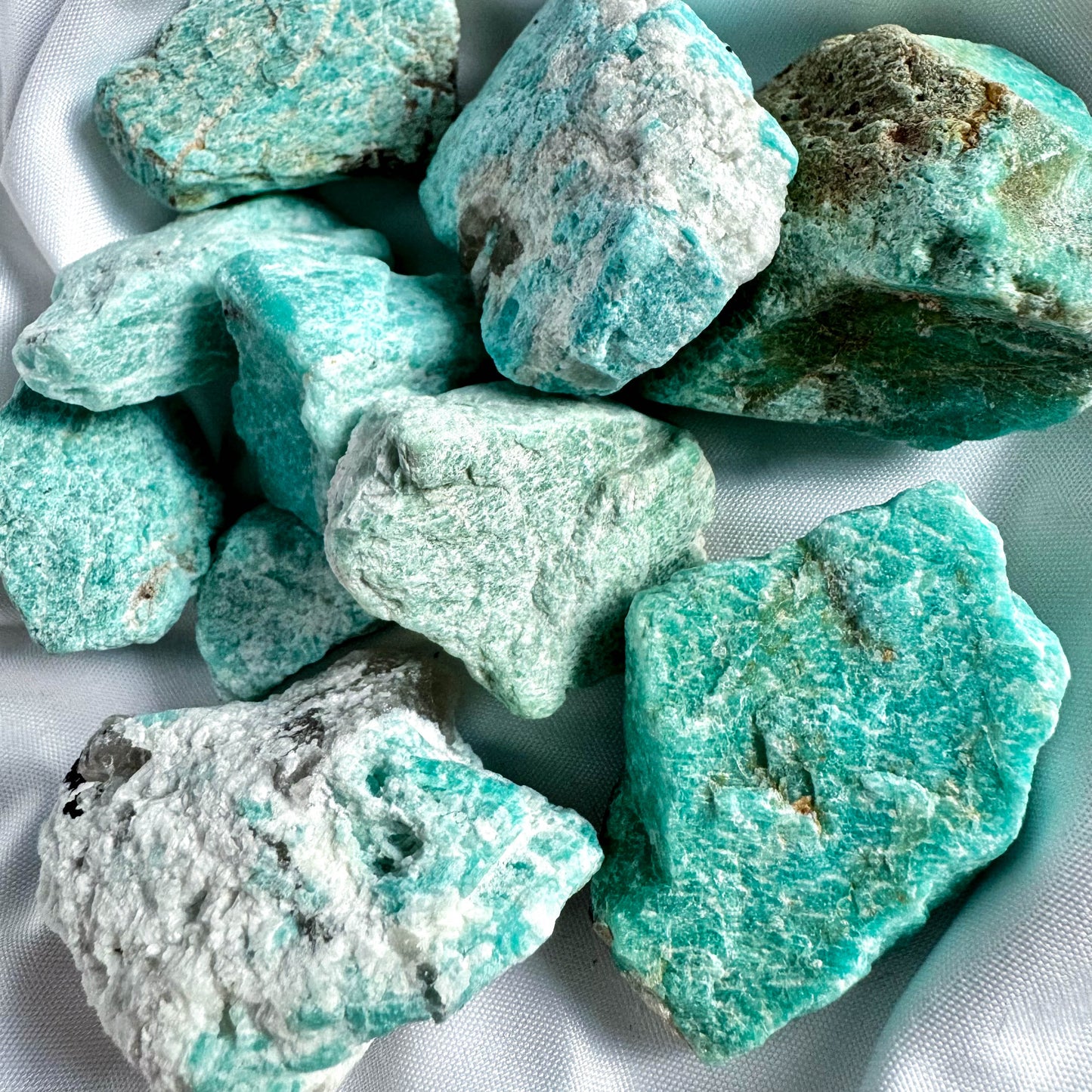 Amazonite - Raw Crystal for Healing and Amplification - Crystal Qi