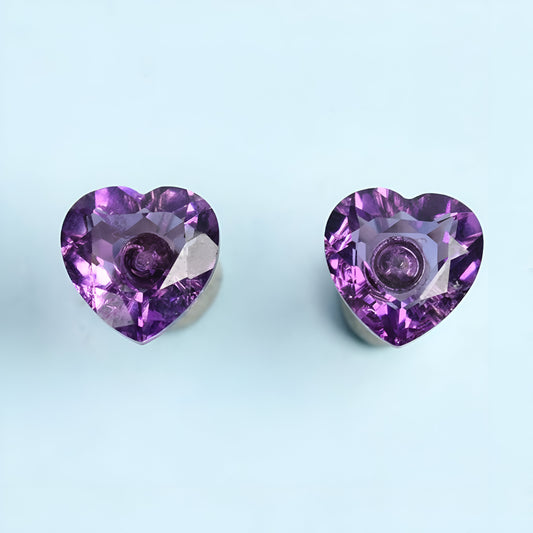 Amethyst Earring - Best Healing Crystals For Her Health
