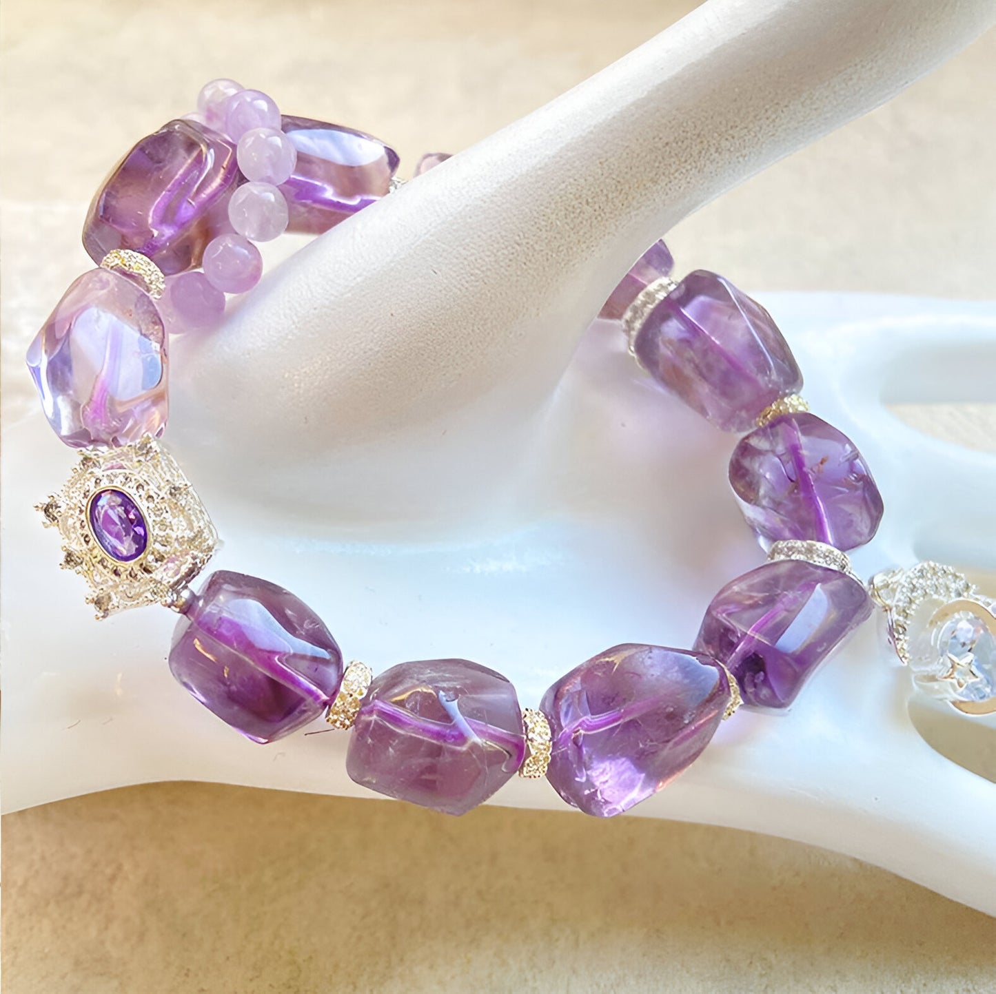 Amethyst Galaxy Bracelet