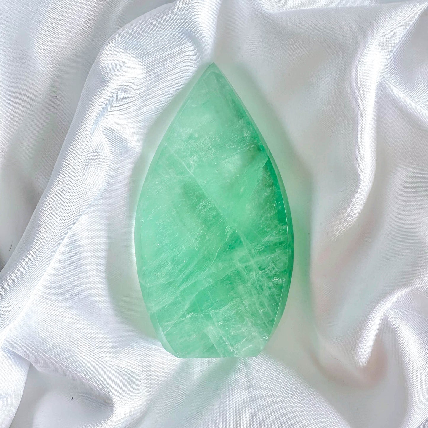 Aquamarine - Flame - Crystal for Healing & Amplification - Crystal Qi