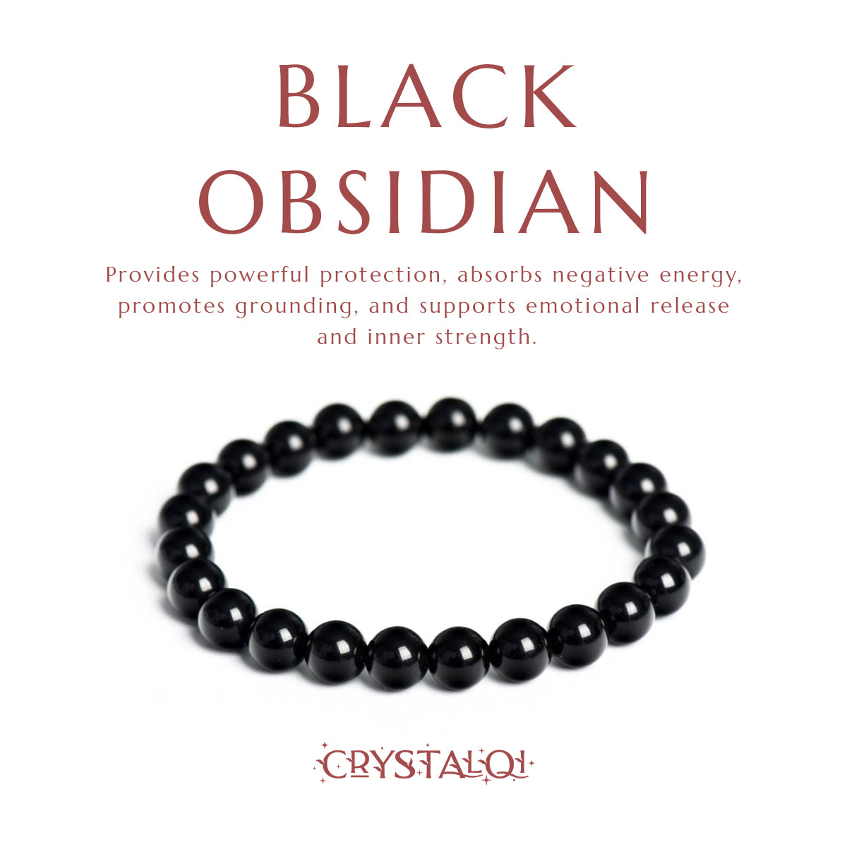 Black Obsidian Bracelet