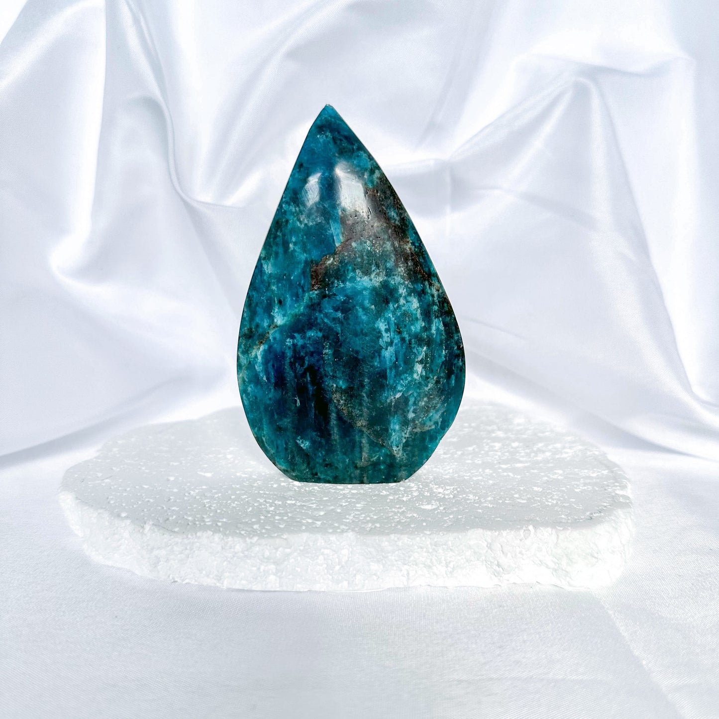 healing crystal gifts for her - Crystals For Health - BlueApatite-Flame-Crystal Qi