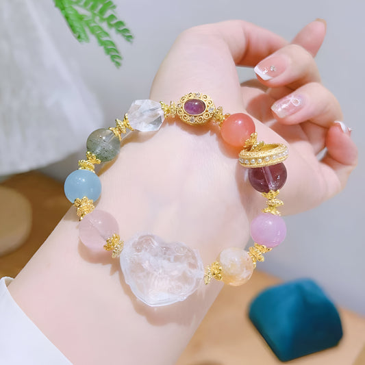 Harmonize Your Energy with Our Cleanse and Balance Bracelet at Crystal Qi