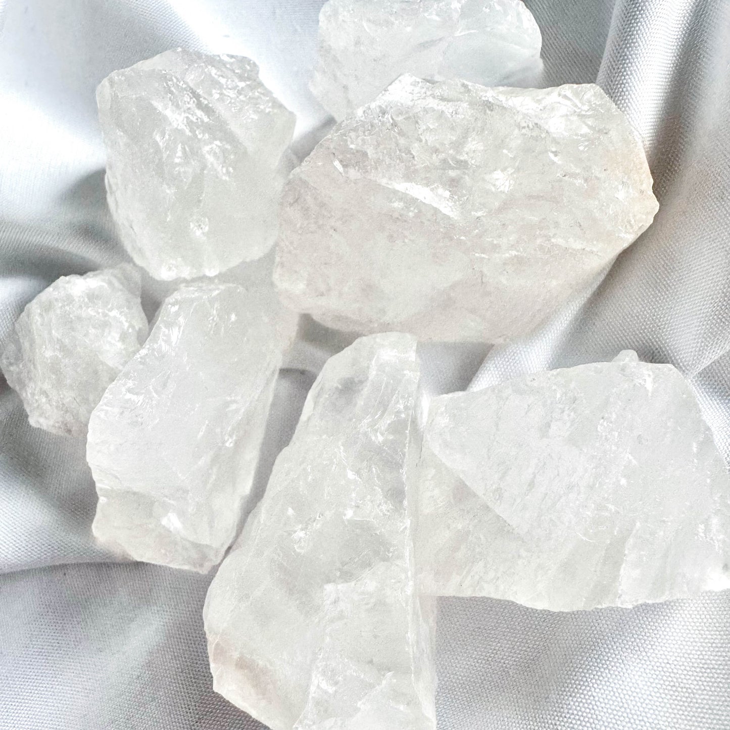 Clear Quartz - Raw Crystal for Healing & Amplification - Crystal Qi