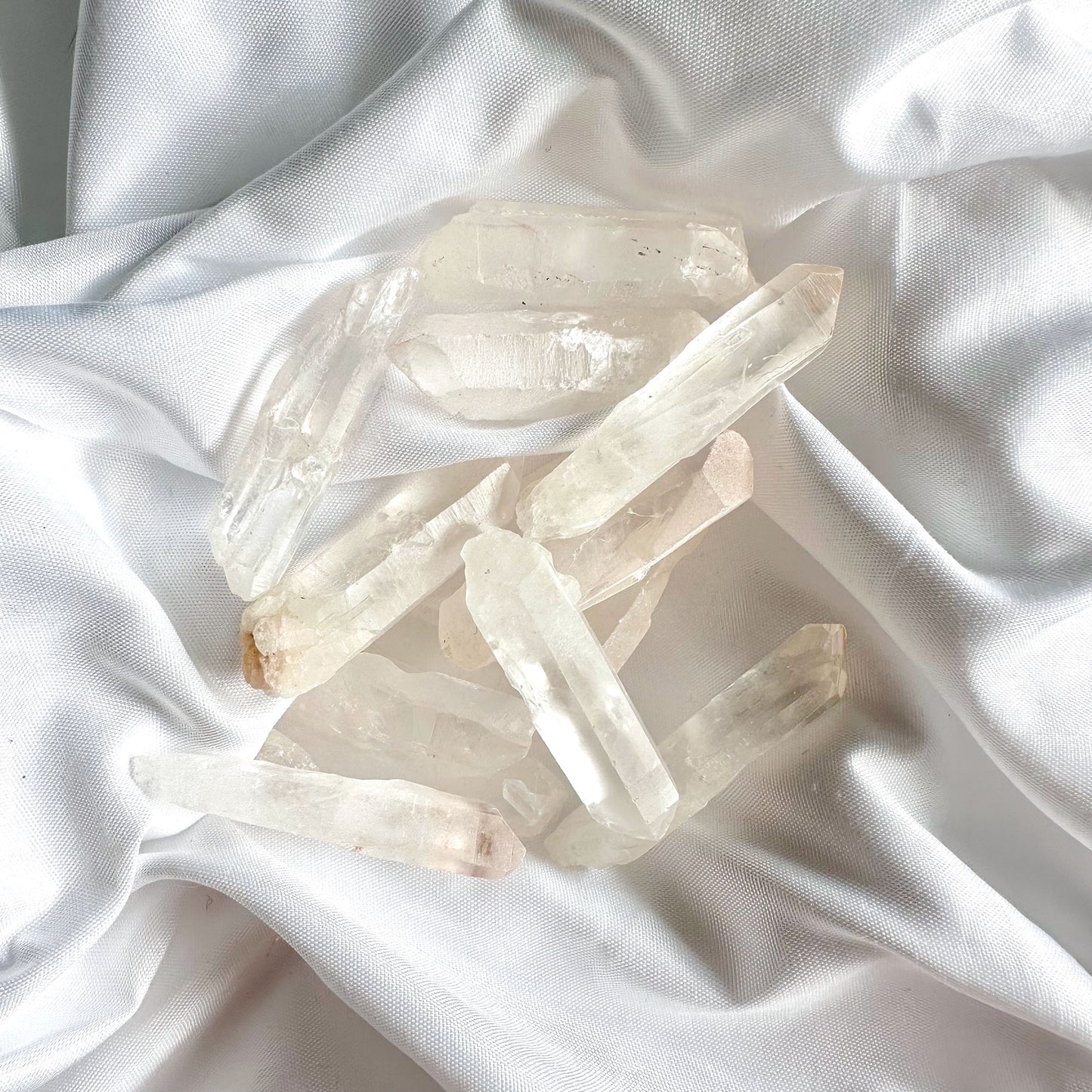 Clear Quartz Points for Healing & Amplification - Crystal Qi