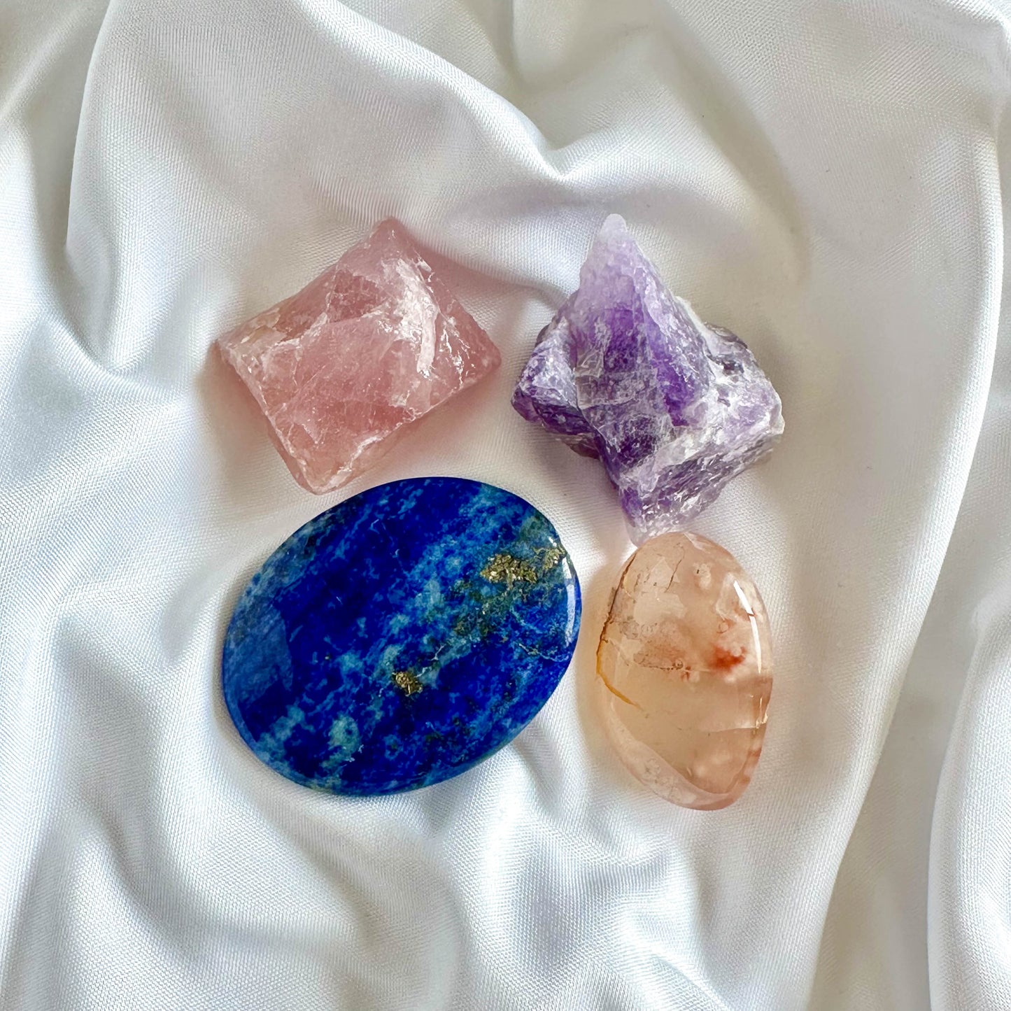 Crystal Bundle for Anxiety and Stress Relief - Crystal Qi