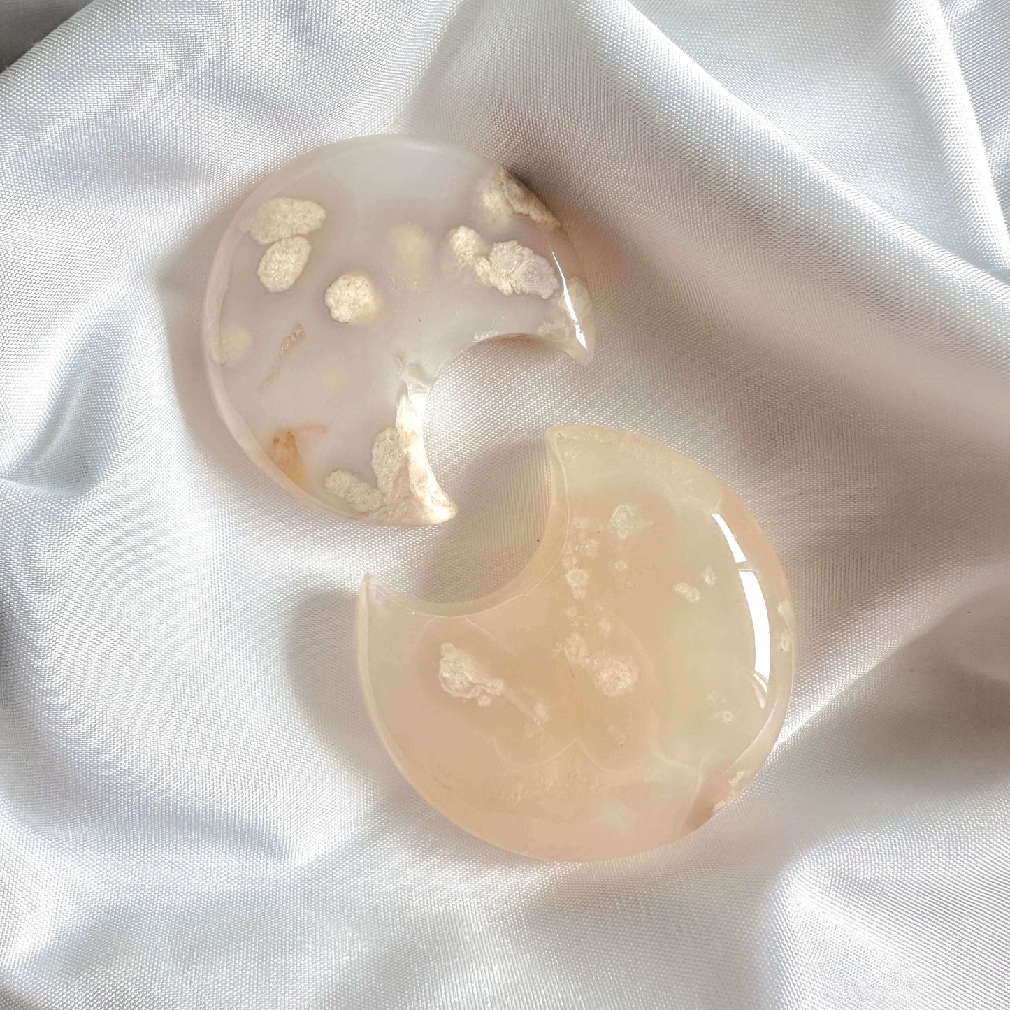 healing crystal gifts for her uk - Flower Agate-Moon - Best Healing Crystal For Health Crystal Qi