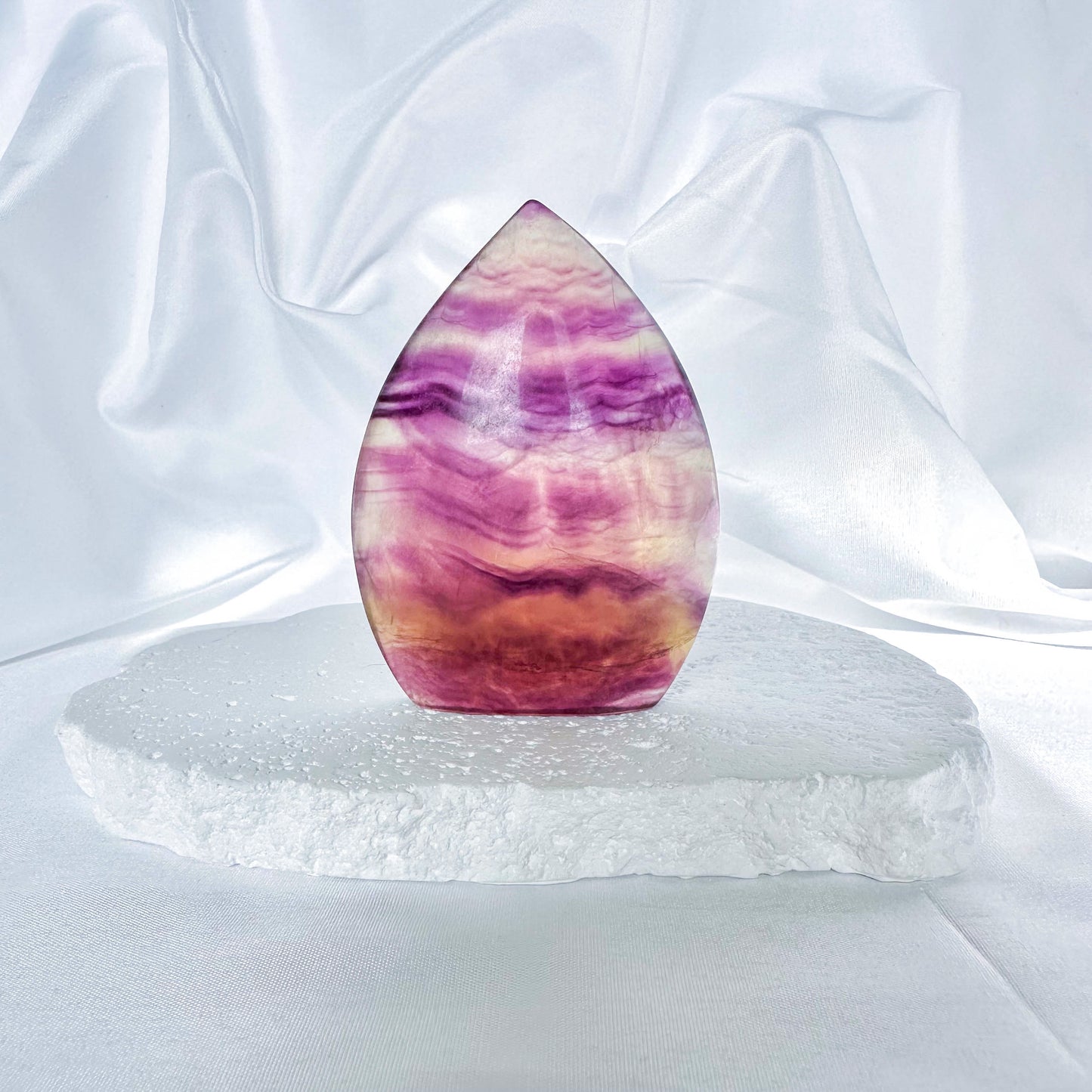 healing crystal gifts for her - Fluorite_Edged_-Flame-Crystal Qi