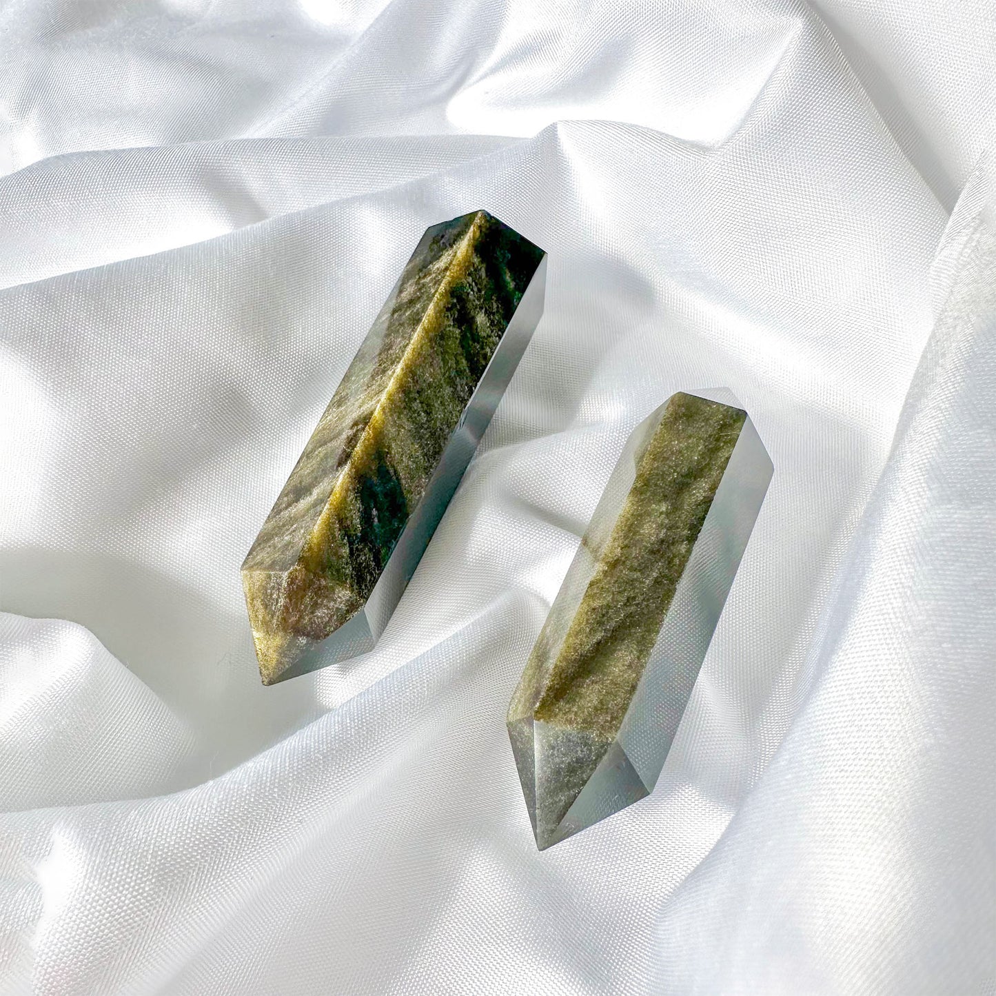 Gold Sheen Obsidian - Point - Crystal for Protection - Crystal Qi