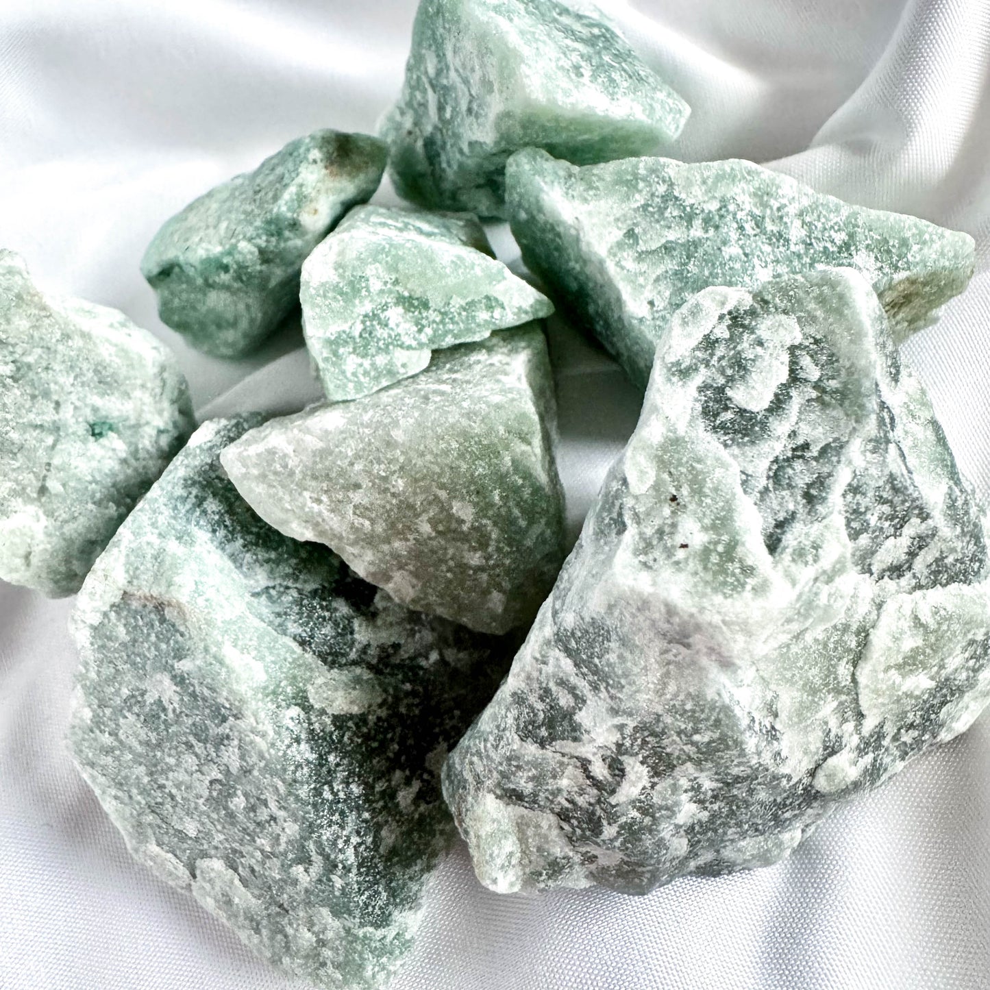 Green Aventurine - Raw Crystal for Anxiety & Calm - Crystal Qi