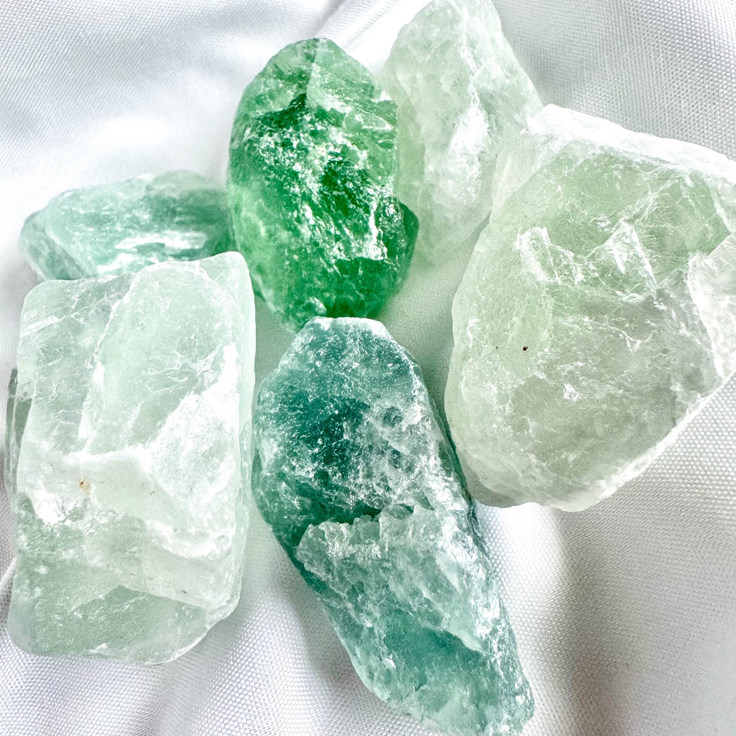Green Calcite - Raw Crystal for Love & Emotional Healing - Crystal Qi