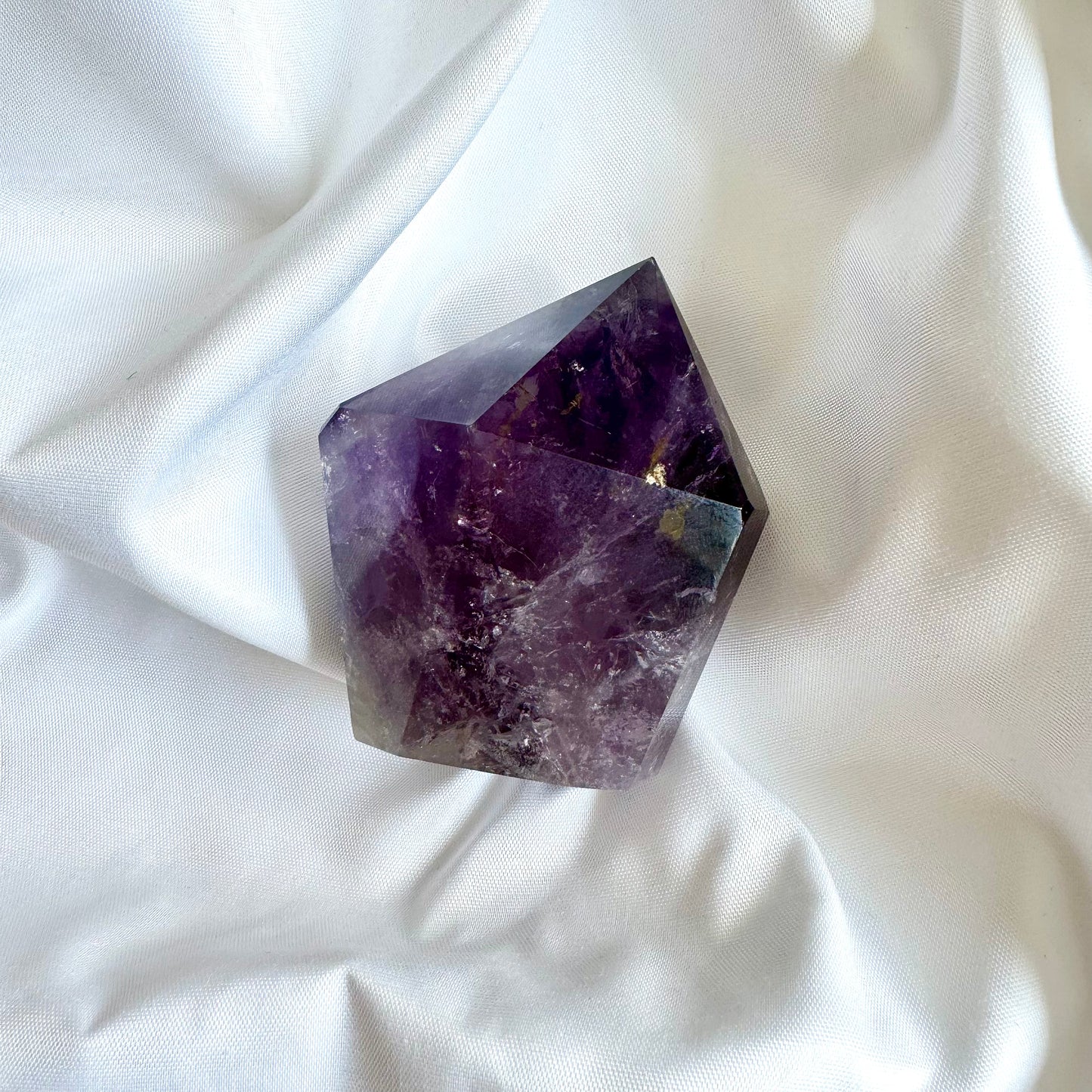 Amethyst - Obelisk - Crystal for Anxiety & Calm - Crystal Qi
