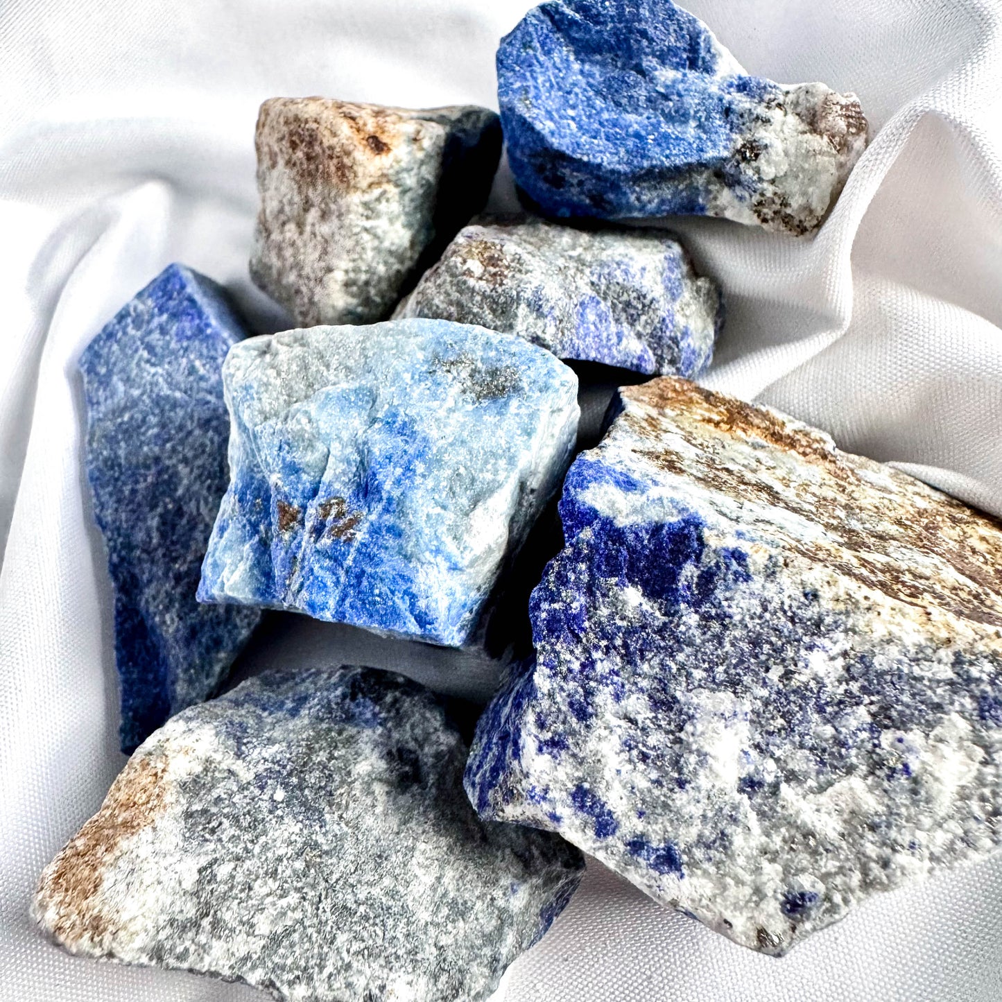 Lapis Lazuli - Raw Crystal for Communication & Empowerment - Crystal Qi