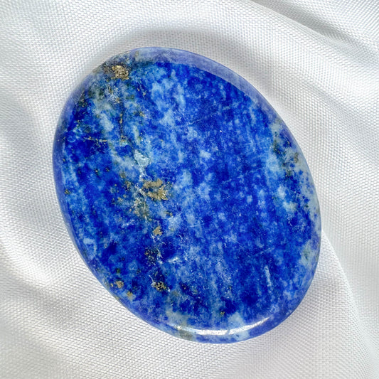Lapis Lazuli is a powerful stone known for its ability to enhance intellectual ability and stimulate wisdom.