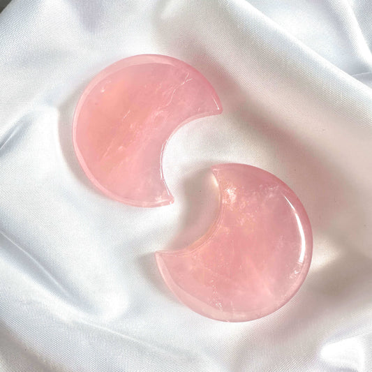 healing crystal gifts for her uk - RoseQuartz-Moon-Crystal Qi