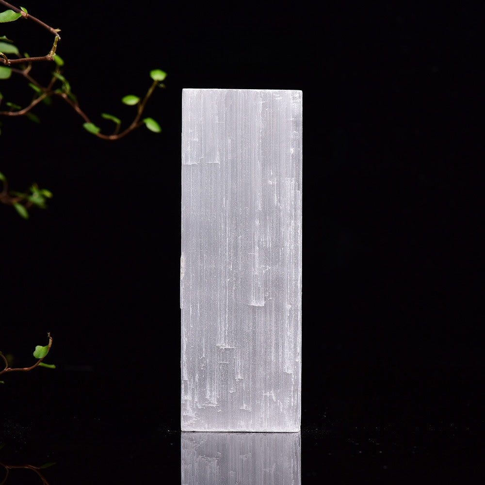 Selenite Cleansing Wand - Crystal For Cleansing and Purifying - Crystal Qi