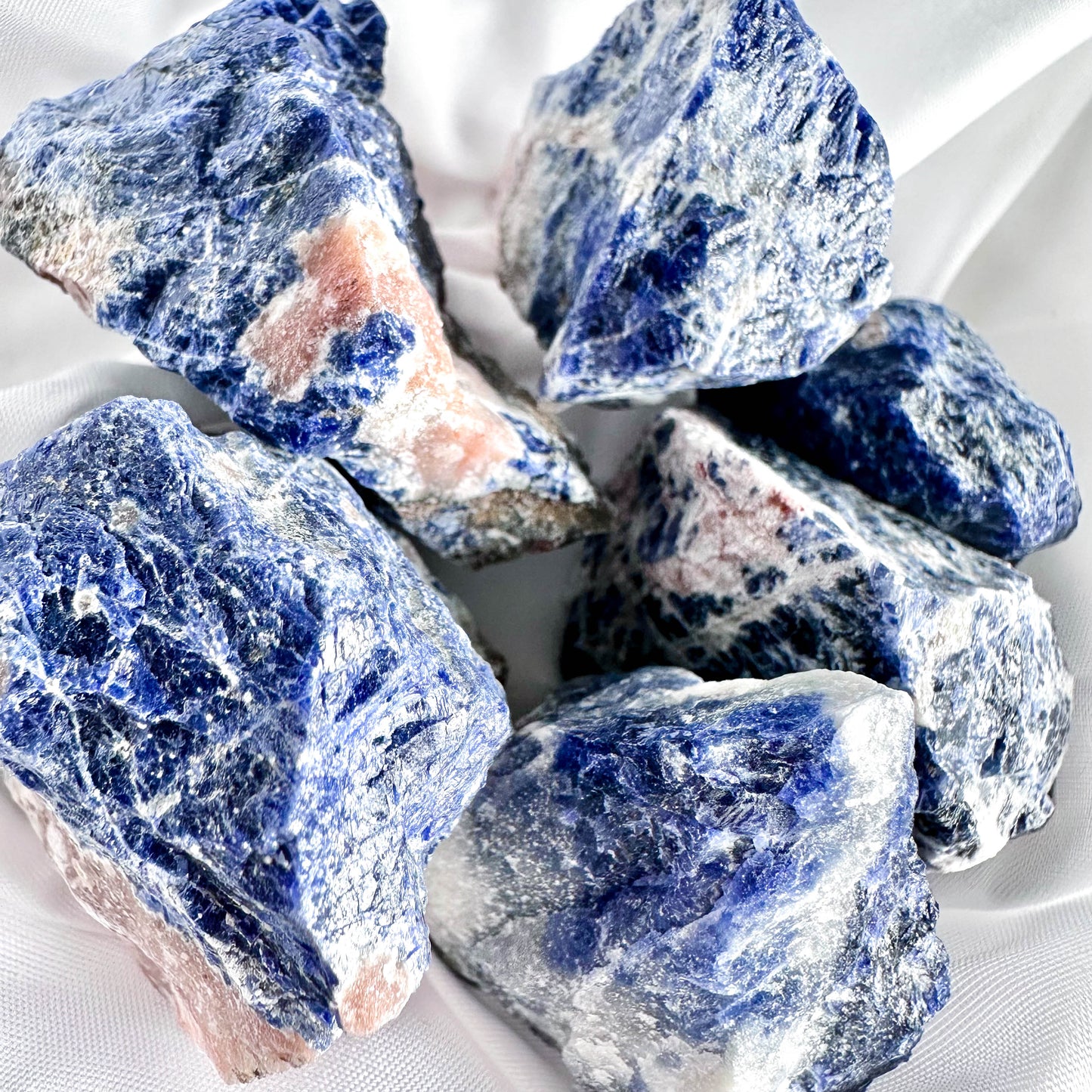 Sodalite - Raw Crystal for Intuition & Balance - Crystal Qi