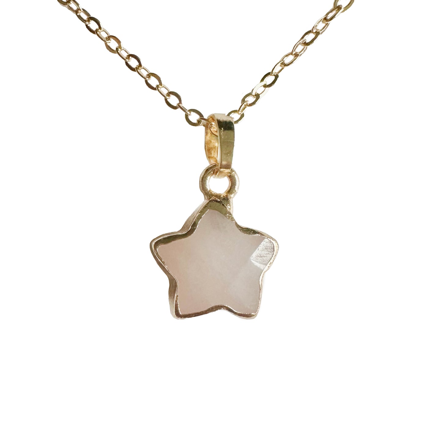 Promote Self-Love with Our Rose Quartz Star Necklace at Crystal Qi
