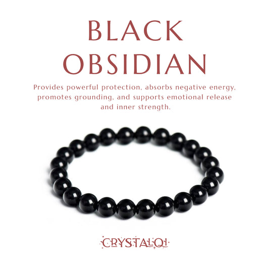Black Obsidian Bracelet