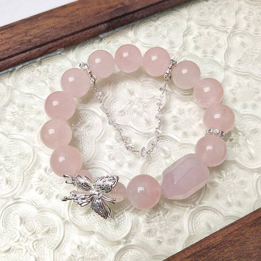 rose quartz bracelets for gift