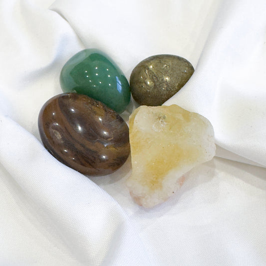 crystals for 
attract prosperity
support courageous action
remove limiting beliefs
strengthen success mindset