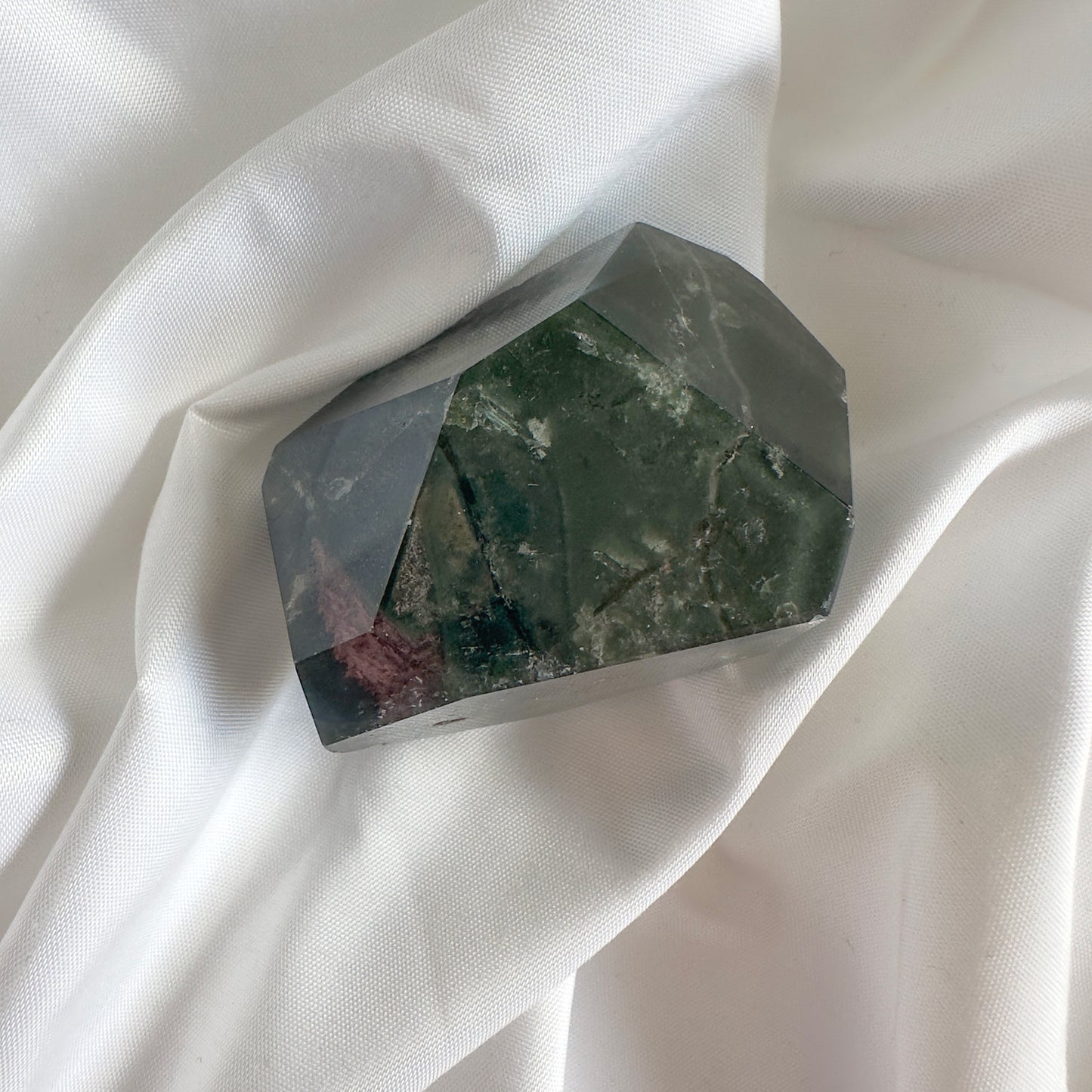 Green Phantom Quartz - Freeform for Sale  122g
