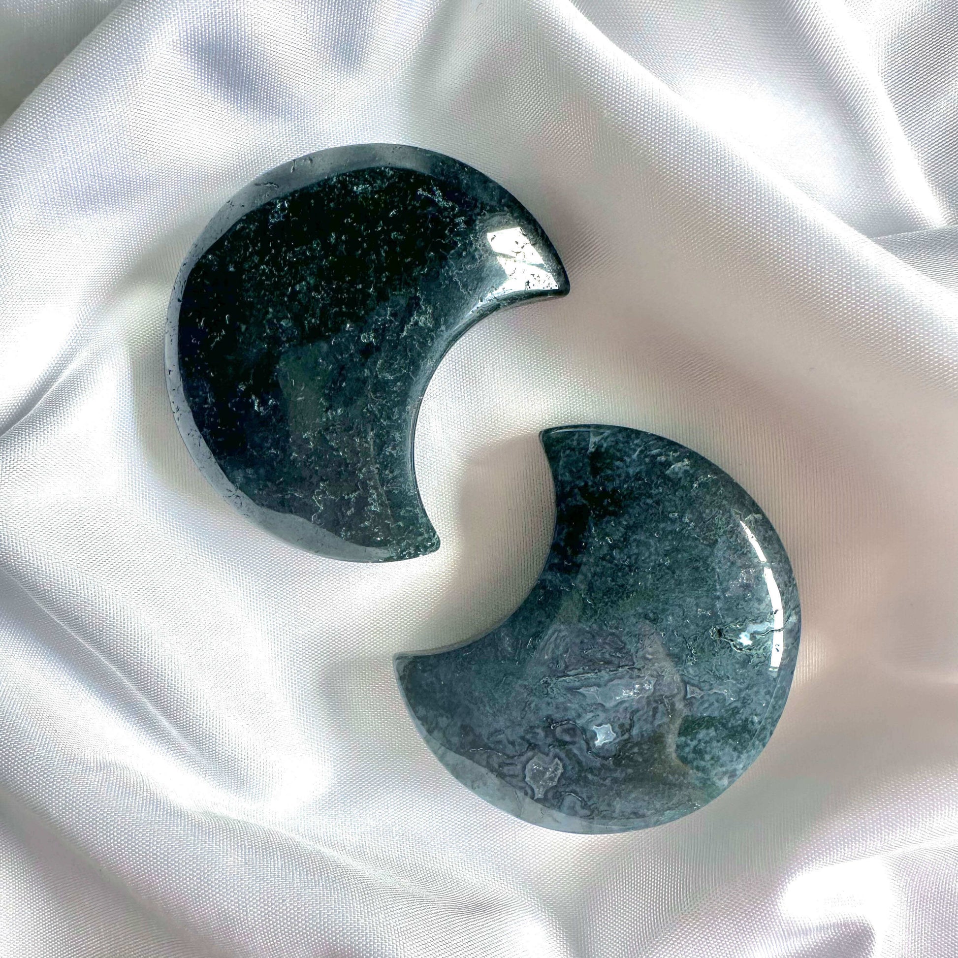 Ocean Jasper - Moon - Crystal for Love & Emotional Healing - Crystal Qi